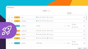 Manage financial statements